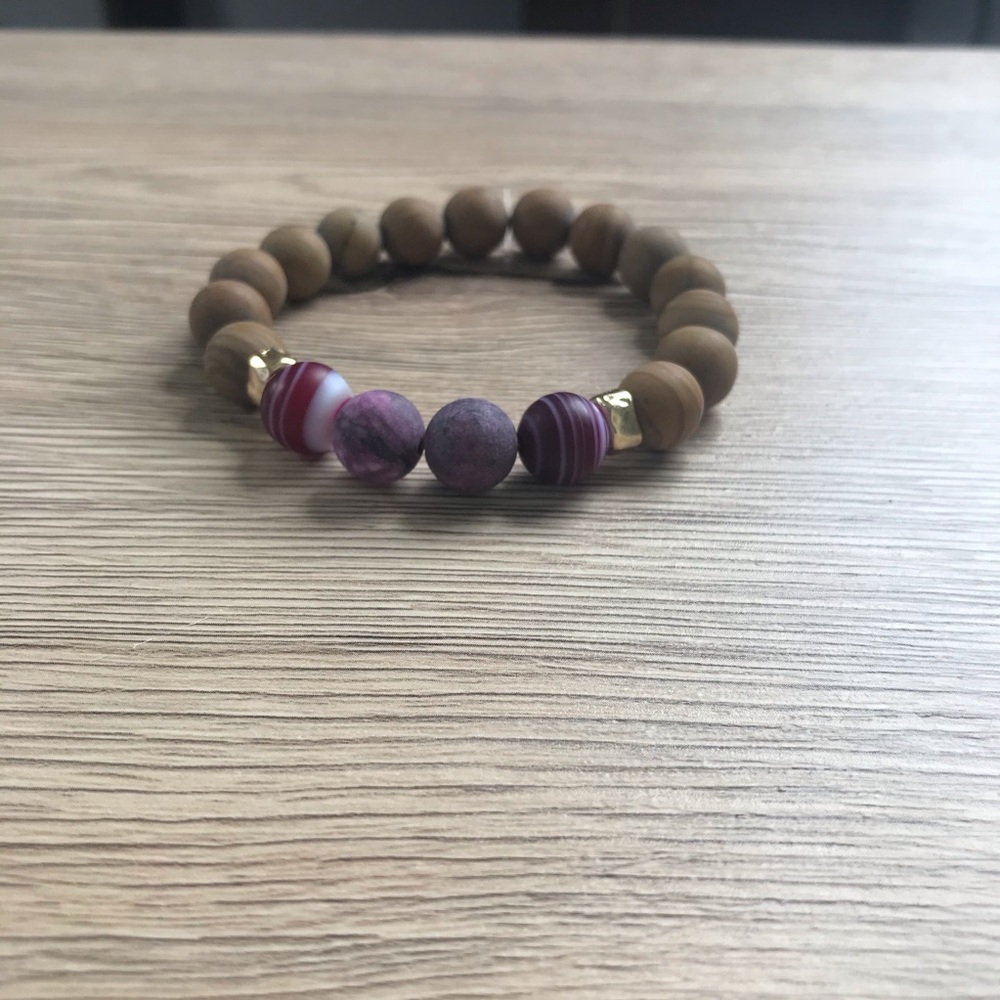 3 for $15 Buddhist Bracelets Semi-Precious Stones